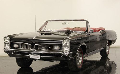1967 pontiac gto convertible 1 of 1 numbers matching 400ci ho v8 4speed