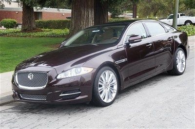 2011 xjl supercharged,claret/cashew, 1owner, loaded!!