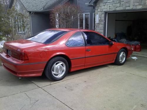 Clean rare 1990 ford thunderbird supercharged super coupe low orginal miles