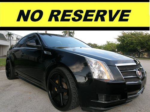 2010 cadillac cts sedan,20 inch stance rims,like new,see video, no reserve