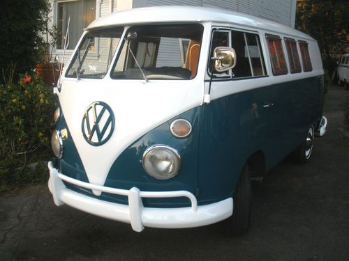 Volkswagen vw bus/camper top condition-split window-1965 must have!!!