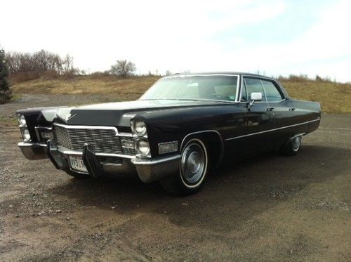 1968 cadillac sedan deville, with 18,017 original miles