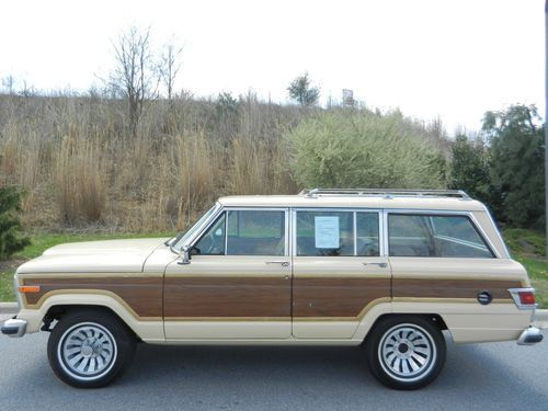 1982 jeep wagoneer limited 360 v8