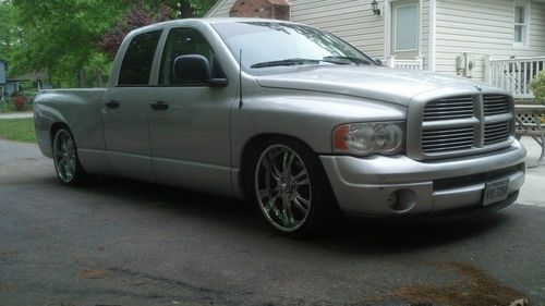 Bagged 2004 custom 4 door dodge truck