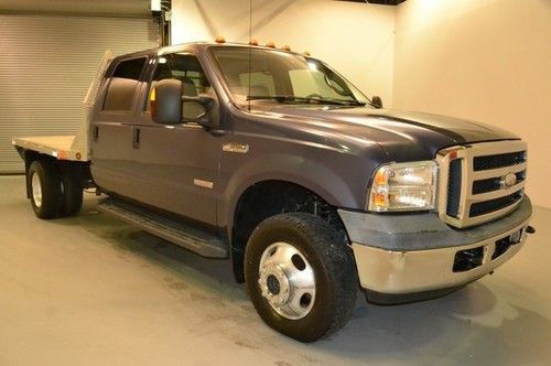 Ford f-350 lariat chassis cab v8 6.0l diesel heated leather keyless clean carfax