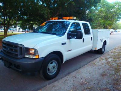 2004 f-350 super duty utility truck crew cab