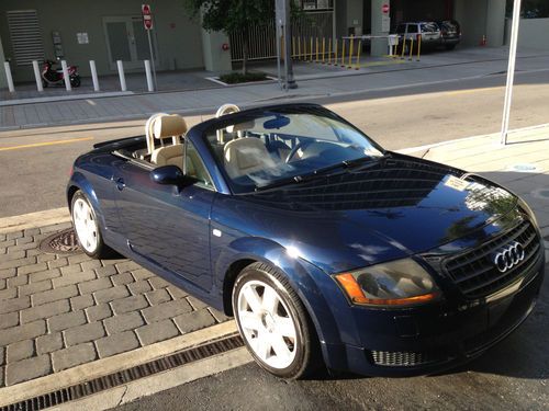 2005 audi tt base convertible 2-door 1.8l