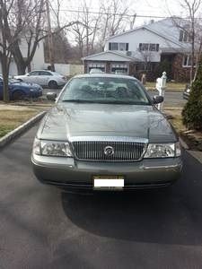 Green, leather, low miles, grand marquis, mercury, lincoln mercury, 2003,car