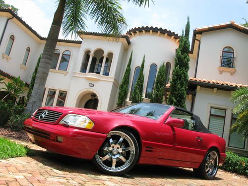 1996 mercedes sl500~roadster~l@@k~best deal on ebay~florida~no reserve~!!