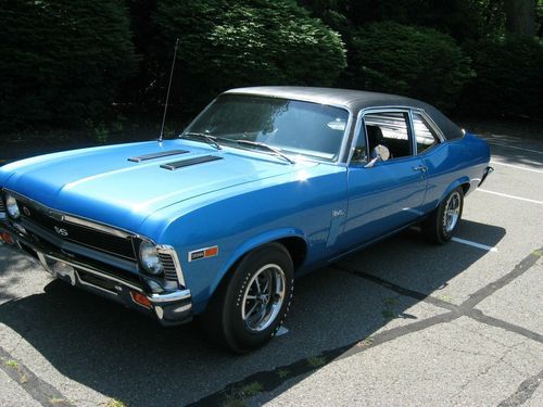 1969 chevrolet nova ss396/375 l78/4 speed - aaca junior &amp; senior awards