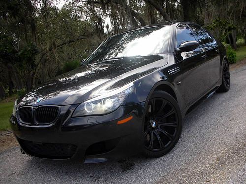 2008 bmw m5 500hp smg dinan * inspected * below wholesale * 2 owner car * hud