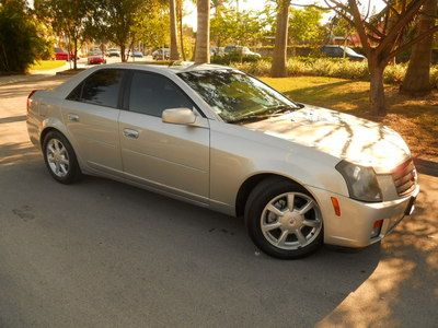 2003 cadillac cts fully loaded  v6 3.2l two tone leather seats