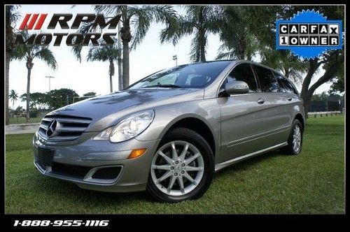 1 owner mercedes-benz r350 awd w/navigation heated seats panoramic sun-roof
