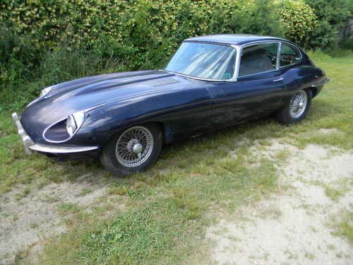 1969 jaguar xke e type 2+2 coupe 4 speed with ac