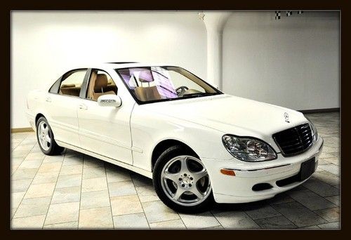 2004 mercedes-benz s430 4matic awd only 33k 4yr warranty **rare**