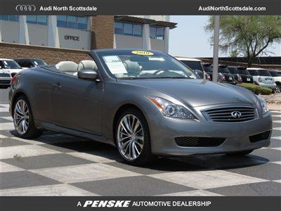G37 convertible- very low miles- one owner- no accidents