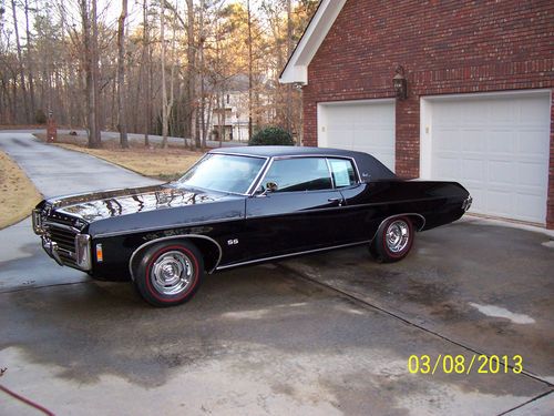 1969  ss 427 impala, tripple black, all numbers matching, original owners