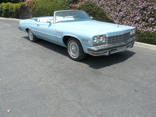 1975 buick le sabre custom convertible