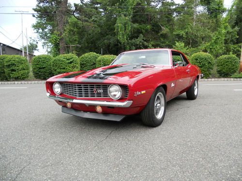 1969 garnet red z28 camaro x77