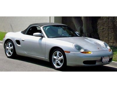 Porsche boxster pre-owned low miles clean high performance