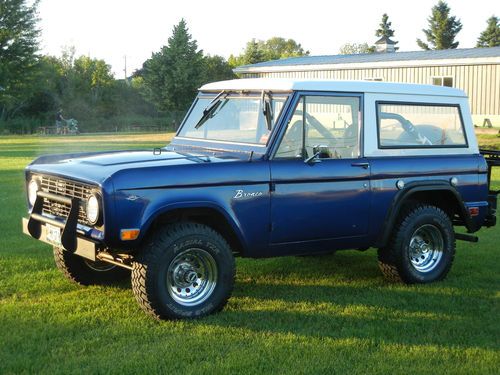 1968 ford bronco with hardtop