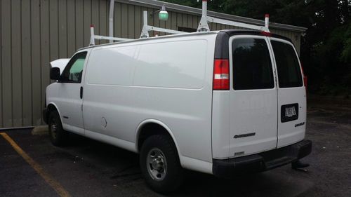 Purchase used 2005 Chevy Express 2500 Cargo Van with HVAC bin package