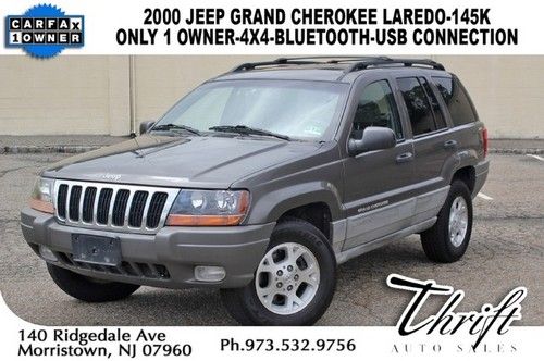 2000 jeep grand cherokee laredo-145k-only 1 owner-4x4-bluetooth-usb connection