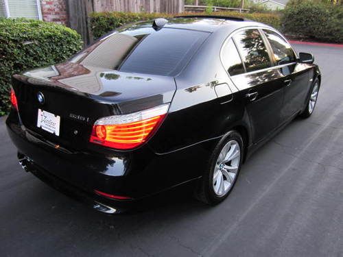 2009 bmw 535i black navigation premium package xenon rebuilt title no reserve