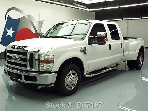 2008 ford f-350 diesel crew dually 6pass side steps 67k texas direct auto