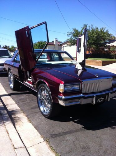 1988 chevrolet caprice base sedan 4-door 5.7l box chevy donk 26 rims lamborghini