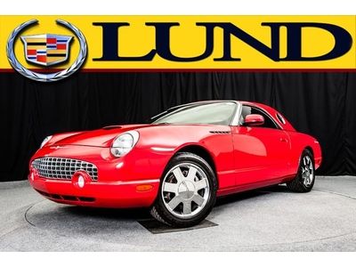 Convertible 18553 miles red interior inserts soft/hard top leather torch red