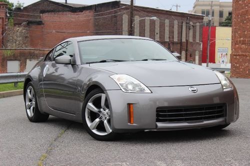 2008 nissan 350z 6-speed manual alloy wheels sports coupe low miles