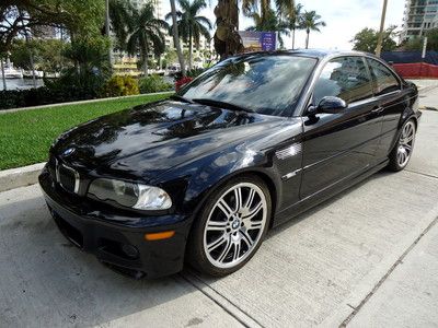 Florida 02 m3 smg gearbox clean carfax 66,024 original miles no reserve !!
