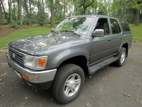 No reserve 1993 toyota 4runner with 5 speed and 4x4 with no reserve