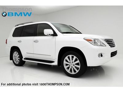 2008 lexus lx570 5.7l technology pac. front, side, rear cameras &amp; climate seats!