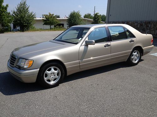 1999 mercedes s420 2 owner nonsmoker low miles near perfect southern car no rust
