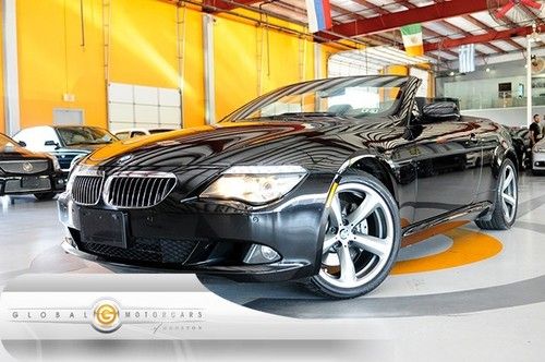 08 bmw 650i sport convertible comfort-access nav pdc heated-sts entry-drive hud