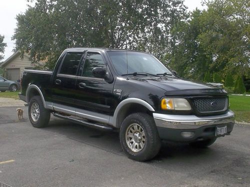 2001 ford f-150 xlt crew cab pickup 4-door 5.4l 4x4