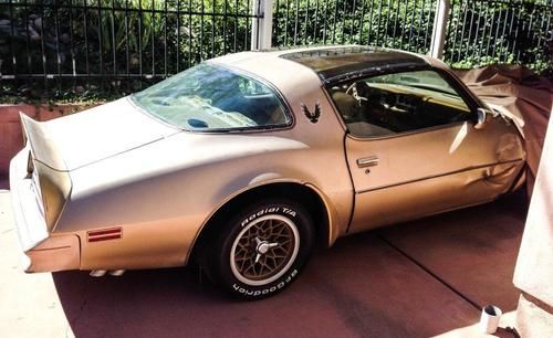 1978 pontiac trans am "y-88" gold special edition project car
