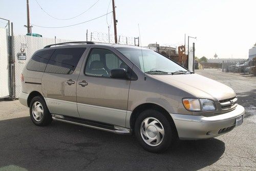 1998 toyota sienna xle low miles 3.0l  automatic 6 cylinder no reserve