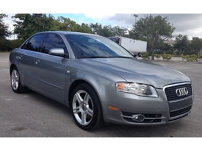 2007 audi a4 2.0 turbo automatic fully loaded no reserved leather low miles