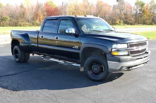 02 silverado 3500 drw dually 6-speed allison duramax auto 4x4