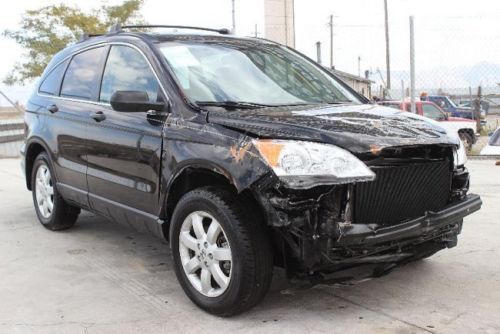 2007 honda cr-v ex 4wd damaged clean title runs! economical loaded runs! l@@k!!