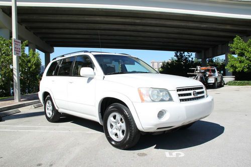 2002 toyota highlander limited v6. clean! see history report...