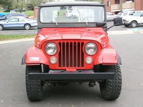 Purchase used 1972 Jeep CJ5 Retired Fire Dept Vehicle with ...