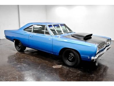 1968 plymouth roadrunner 440 v8 727 3 speed auto dual exhaust tach