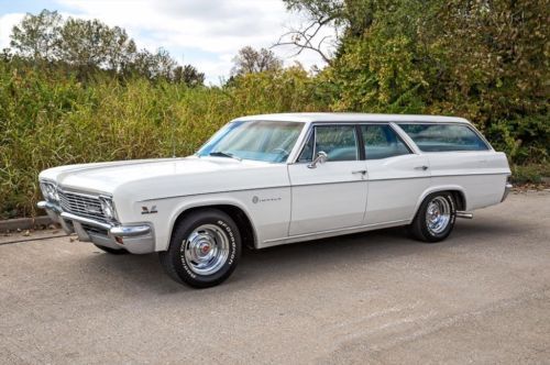 1966 impala wagon, 396 big block, california car, original a/c, correct colors