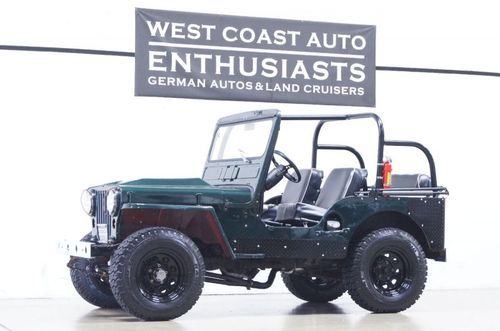 1952 willy&#039;s jeep cj38