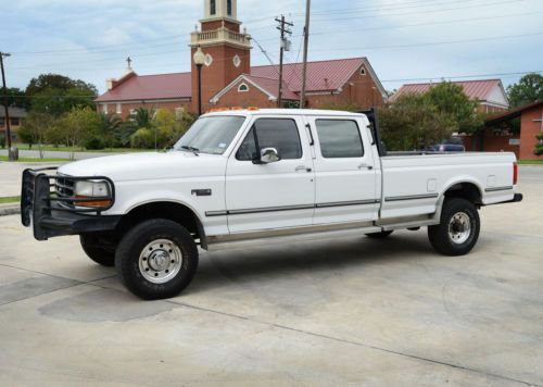 Purchase used 1995 Ford F350 XLT 4x4 crew cab pickup truck ... Purchase used 1995 Ford F350 XLT 4x4 crew cab pickup truck ...