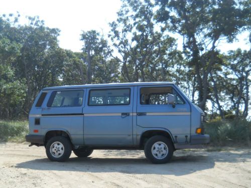 1989 vw syncro vanagon with low mileage, clean body, interior - runs excellent!